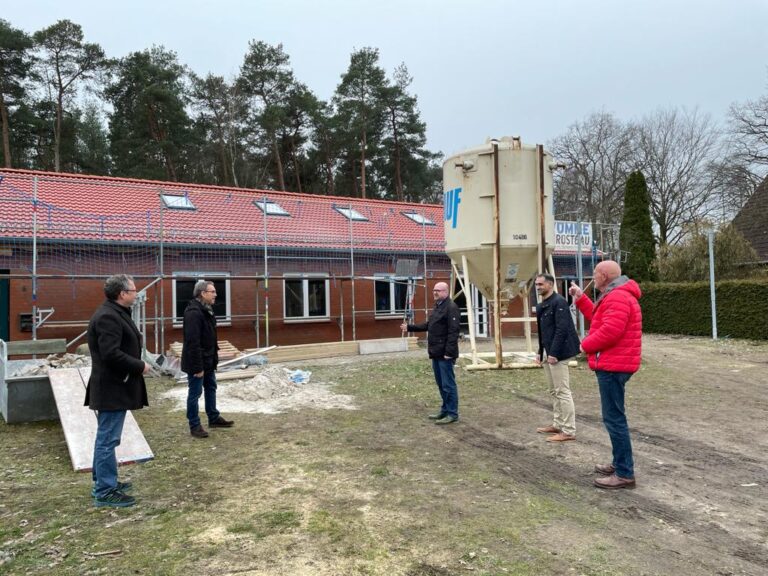 Bauarbeiten im Dorfgemeinschaftshaus Marklendorf gehen voran