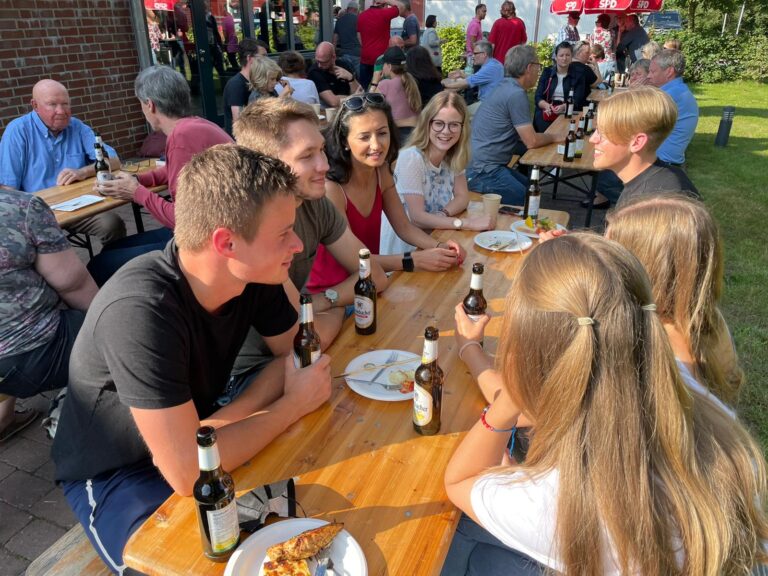 Radtour und Grillen in Buchholz ein voller Erfolg